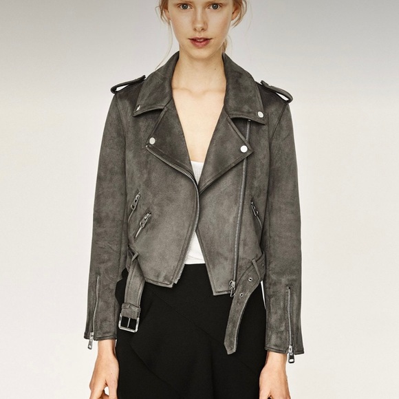 ZARA | suede effect jacket - Picture 2 of 5